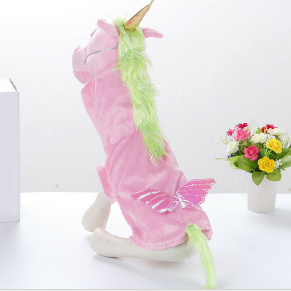 Dinosaur/Pony Dog Clothes Funny Pet Halloween Costume Party Pet Clothing Pony M
