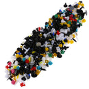 500PCS hybrid car fender fastener clip fender plastic rivet spreader rivet FT