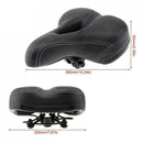Wide Big Bicycle Saddle Seat Big Bum Soft Extra Comfort Pad Cushion Gel A0F2