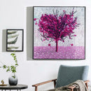 5D DIY Full Drill Special Shaped Diamond Painting Love Tree Cross Stitch