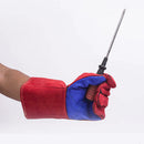 Leather Welding Glove Long Thick Heavy Heat Resistant Gloves For Grill SZL