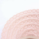 Summer Lace Empty Top Visor Outdoor Fashion Hollow Beach Hat Sun Protection