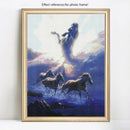 5D Diamond Painting Full Square Animal Horse Rhinestone Picture Embroidery
