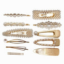 12Pcs Elegant Hairpins Hair Accessory For Girls Women Lady Bridal Weeding W