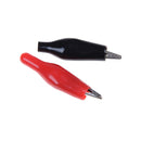 20pcs Red Black Soft Plastic Testing Probe Alligator Clips Crocodile Test Clip3C