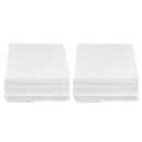 300Pcs/lot White Dustless Cleanroom Wiper Wiping Cloth Anti-static 6''