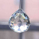 50MM DIY FENG SHUI HANGING CRYSTAL BALL Sphere Prism Supply Rainbow Su Z9M0 H3J3