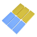 Car Sponges crystal Maintenance Waxing Sponge Coating Lacquer plated 5mm 6PCS