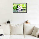 5D DIY Diamond Painting Flower Bamboo Cross Stitch Embroidery Mosaic Kit