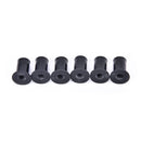 6pcs M5 rubber grommet nuts blind fastener windscreen kayak accessories LJ