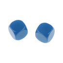 50 Pieces Opaque Blank Dice D6 For D&D RPG MTG Party