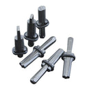 Industrial Grade 9/16 Inch Plug Wedge And Feather Shims Concrete Marble Gra