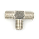 Thread F Socket T Splitter Adaptor Cable TV Aerial Freeview Virgin Media OZ