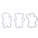 Bear Silicone Stamp+Metal Cutting Dies Stencil Frame Scrapbook Album Decor