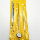 3pcs Dental Instrument Mouth Mirror Tweezers Probe Dental Mirror Tool Useful hfd
