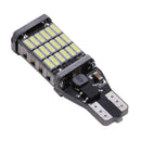 2pc Canbus W16W LED CANBUS T15 45led 4014smd Chip LED High Power Light