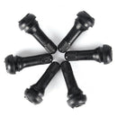 5PCs/set Black TR413 Tubeless Car Wheel Tire Valve Stems with Caps Tyre ME