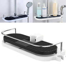 athroom Pole Shelf Shower Rack Bath Storage Holder Organizer Bathroom Supply