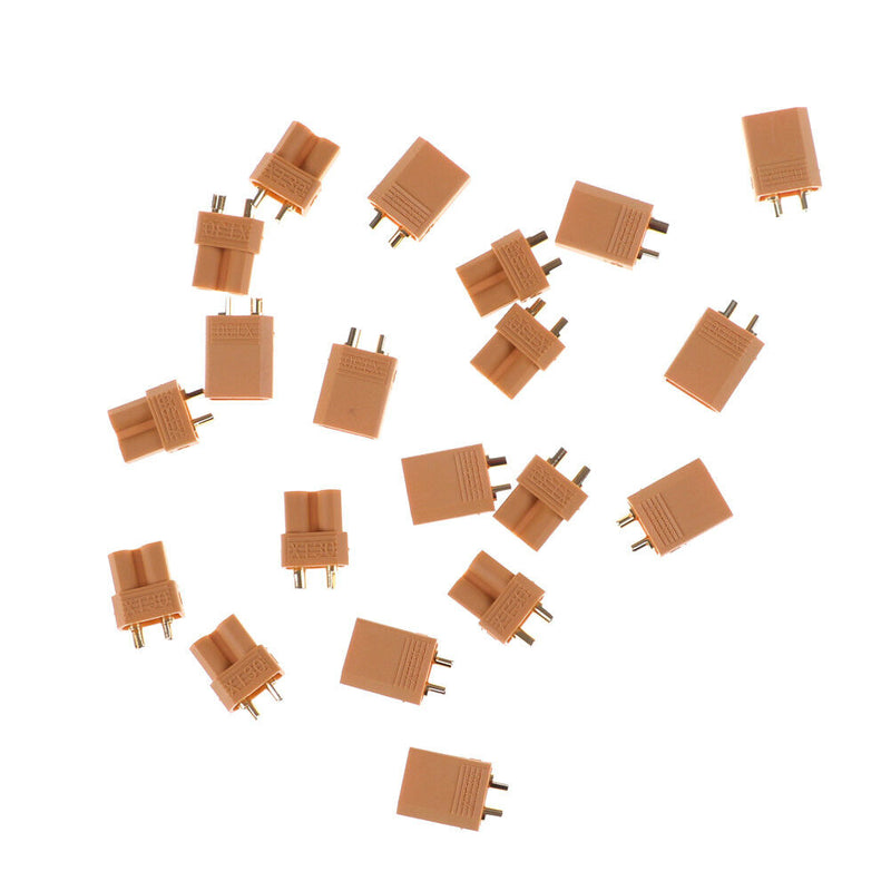 10Pairs Amass XT30 XT30U Bullet Connector Banane Male Female with Heat Shrink ME