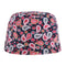 4x Adjustable Patterned Doctor Scrub Cap Beanie Cap Chemo Cap for Ponytail