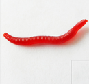 50Pcs Simulation Earthworm Worms Artificial Fishing Lure Tackle Soft Bait 4cm