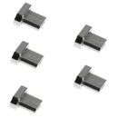 5 Pieces Magnetic Tips Micro USB Adapter Connector Head For Android Phones
