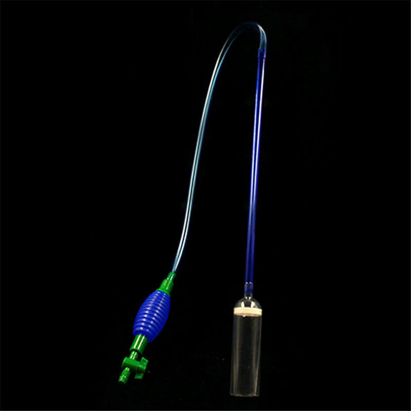 Aquarium Siphon Gravel Cleaner Clean Fish Tank Vacuum Water Change Pump pj0