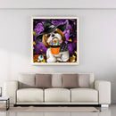Halloween Diamond Painting 5D DIY Full Round Drill Picture Gift (Dog-W534)