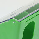 Bird Feeder,Water Food Feeding Parrot Cage Plastic Pigeon Drinking Device Bird