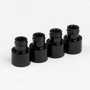 8x Black+Red Fuel Injector Adapter For Acura RDX Injectors B16 B18 D16Z D16Y