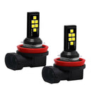 H11 LED Headlight Bulbs Kit 1200LM 6500K 60W Super Bright 6500K Bulbs White
