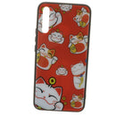 Protective Glass Phone Cover Case for Huawei Honor Magic 2 Rich Cat
