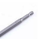 6x100mm Length 2.5-8mm Hex Hexagon Head Screwdriver H2.5/3/4/5/6/8 Bits TIW