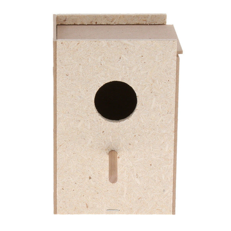 Small Animals Bird House Cages Parrot Breeding Nesting Box with Perch