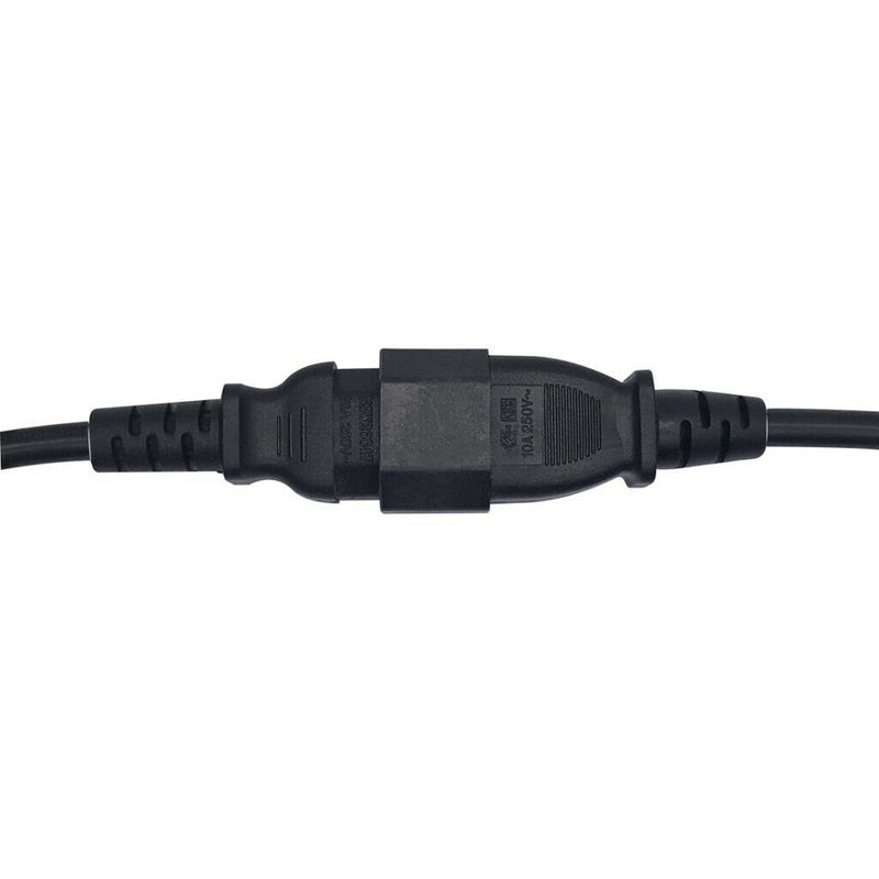 2x IEC320 C14 Male To C15 Female C14-C15-Cable Power Cord UPS Server Kit