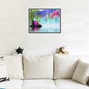 5D DIY Diamond Painting Fantasy Pond Lake Cross Stitch Embroidery Mosaic