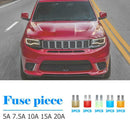 15pcs Micro2 Fuses 5A 7.5A 10A 15A 20A Car Auto Blade Fuse Assortment Kit