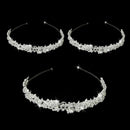 Women Wedding Bride Bridal Crystal Flower Party Hair Headband 2019. C5S8
