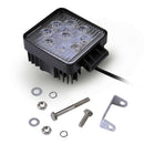 Square LED Work Light Pods Flood Lamp Bar for Tractor Offroad Car Pickup 4WD