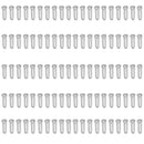 100Pcs Alloy Premium Bike Cable End Caps Road Ends Brake Hose Crimps Tips