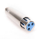 3 pin XLR FEMALE to RCA FEMALE mic MICROPHONE CABLE cord ADAPTER plug connectoJR