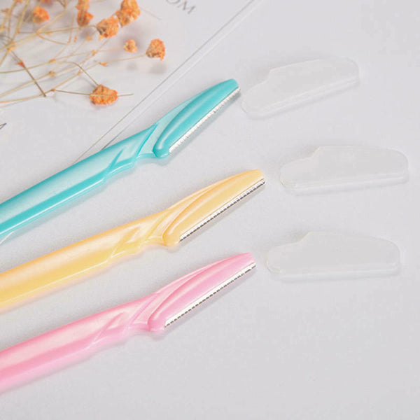 36pcs Facial Eyebrow Safety Razor Trimmer Shaper Shaver Hair Removeral  THX