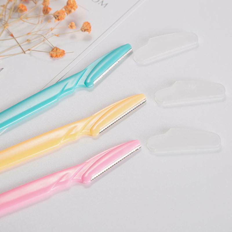 36pcs Facial Eyebrow Safety Razor Trimmer Shaper Shaver Hair Removeral  THX