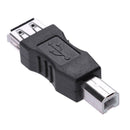 USB 2.0 A Female to B Male Adapter Connector AF to BM Converter for Printer A