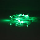 1M 10 LED Copper Wire String Fairy Light Battery Powered Green For Xmas ST325-05