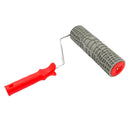 Embossed Rubber Paint Roller Decorative Graining Knurling Home Wall Rolling