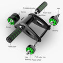 Folding Abdominal Wheel Abdomen Wheel Roller Home Fitness Equipment Men And