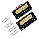 1Pair Double Coil Humbucker Electric Guitar Pickups Neck and Bridge Pickup Set