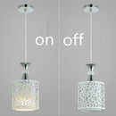 Hanging Lamp Iron Ceiling Light Dining Room Chandelier Decor V0S9