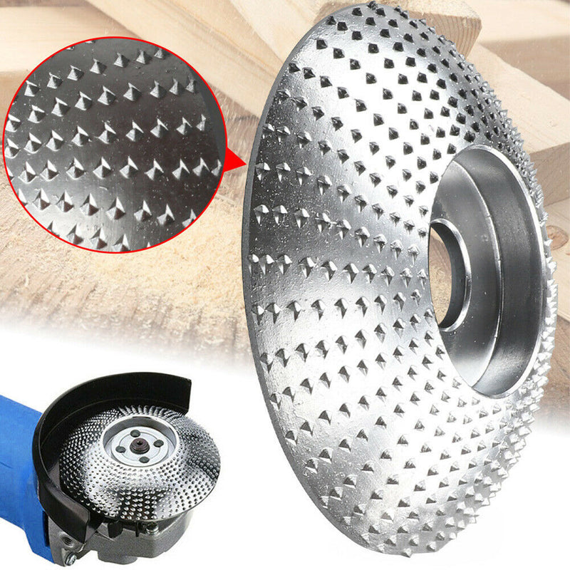 Woodworking Angle Grinder Disc Rotary Grinding Wheel Wood Sanding Carving Tool